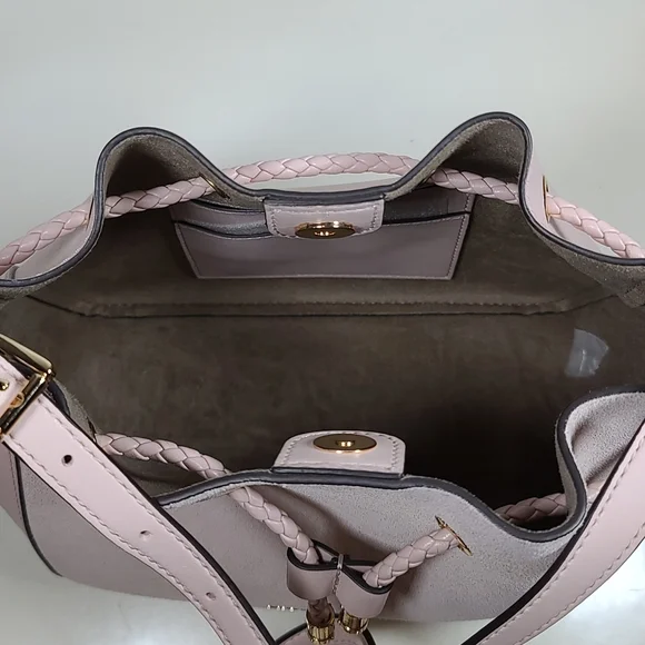 Michael Kors Phoebe Medium Bucket Bag – Powder Blush, NWT (MSRP: $498)
